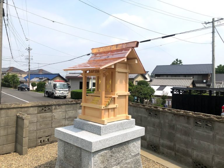 岐阜県各務原市川島松倉町 秋葉神社改築工事 唐箕屋本店